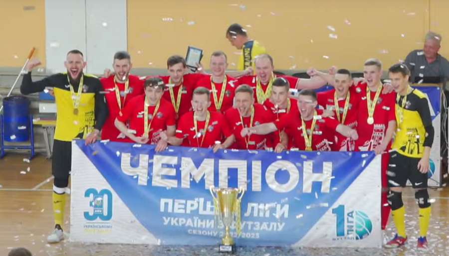 Луцький «Любарт» – чемпіон Першої ліги України з футзалу (фото, відео)