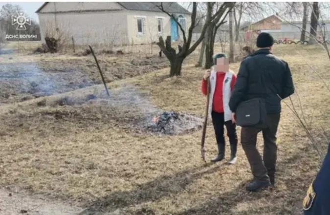 Могло бути лихо: у Луцькому районі на гарячому спіймали палія (фото)