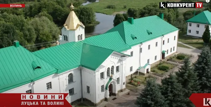 На Волині жінка намагалася вчинити самогубство у монастирі (відео)