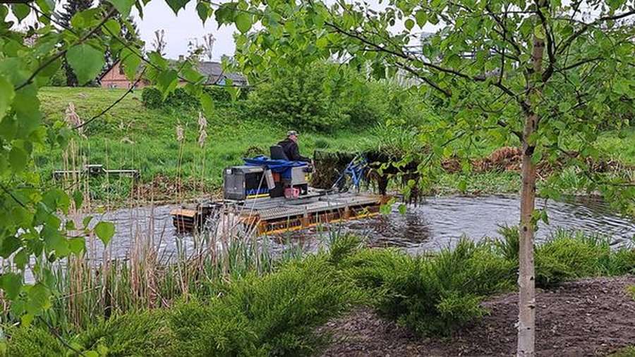 У Володимирі чистять річку в парку «Риловиця» (фото)