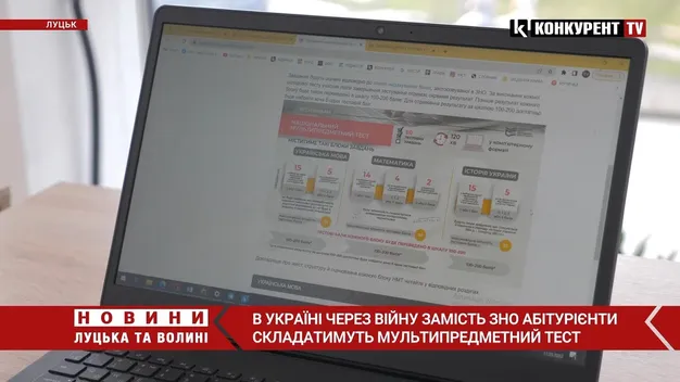 Замість ЗНО – мультипредметний тест: що чекає на волинських абітурієнтів (відео)