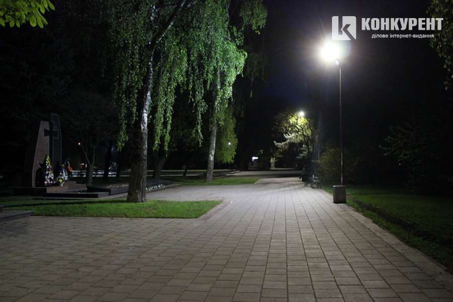 На Меморіалі Вічної Слави у Луцьку – нове освітлення 