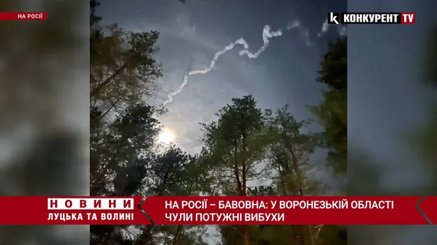У російському Воронежі чули звуки вибухів: місцева влада нічого не коментує (відео)