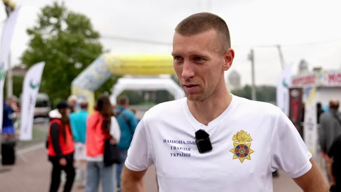 Волинський нацгвардієць переміг на марафоні у Тернополі