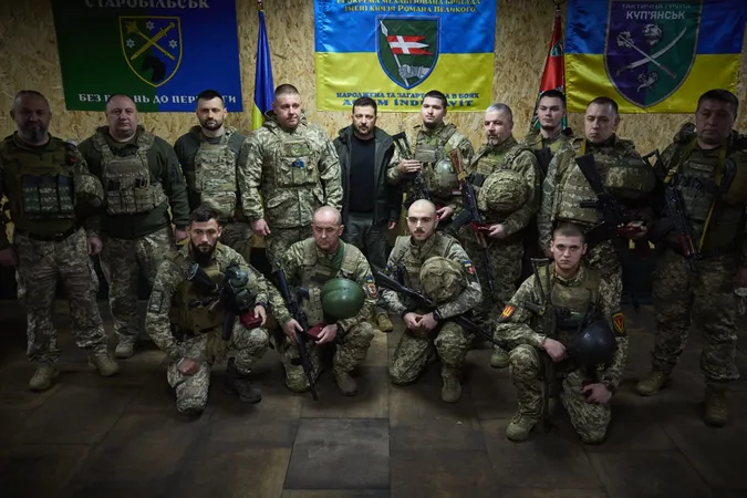 Зеленський відвідав 14 ОМБр у Куп’янську
