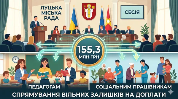 У бюджеті Луцька таки знайшли понад 155 млн на доплати освітянам