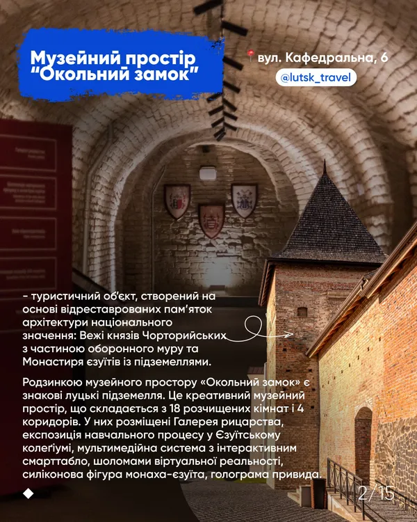 Попсові і не дуже: назвали топ-13 музеїв Луцької громади