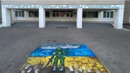 Скандал у школі на Волині: випускники намалювали русскій корабль, а дирекція його знищила (відео)