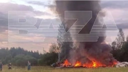 У Тверській області РФ розбився літак з Пригожиним та командиром «Вагнера» (відео)
