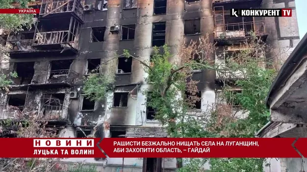 Окупанти знищують села, аби зайняти всю Луганщину, – Гайдай (фото, відео)