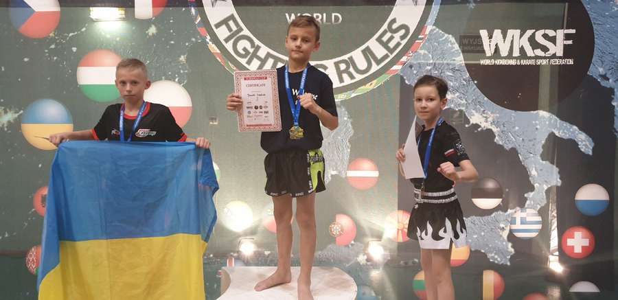 Волиняни взяли призові місця на міжнародних змаганнях з кікбоксингу (фото)