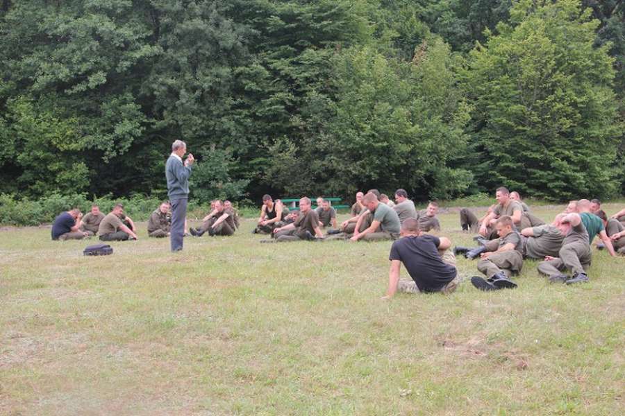 Волинських лісівників навчали самозахисту (фото)