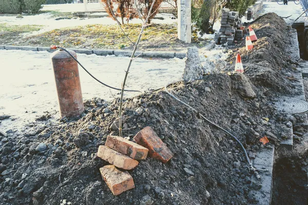 Що «нарили» в центрі Луцька комунальники (фото)