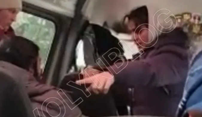 На Волині роми влаштували мордобій в автобусі (відео)