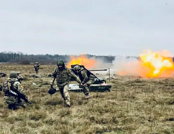 Артилеристи Волинської бригади тероборони показали, як вчаться нищити ворога (фото, відео)
