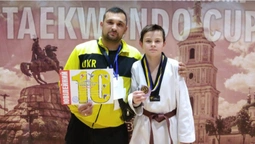 Волинянин здобув "срібло" у всеукраїнському турнірі з тхеквондо (фото)