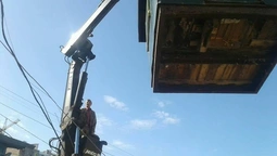 Вулиці Лесі Українки і Конякіна "почистили" від кіосків (фото) 