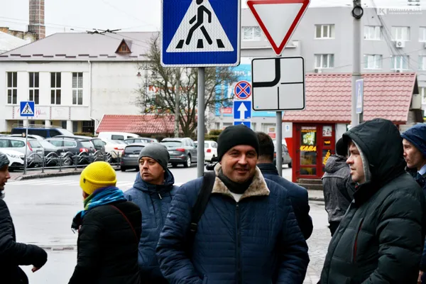 У Луцьку журналісти вийшли на акцію протесту (фото)