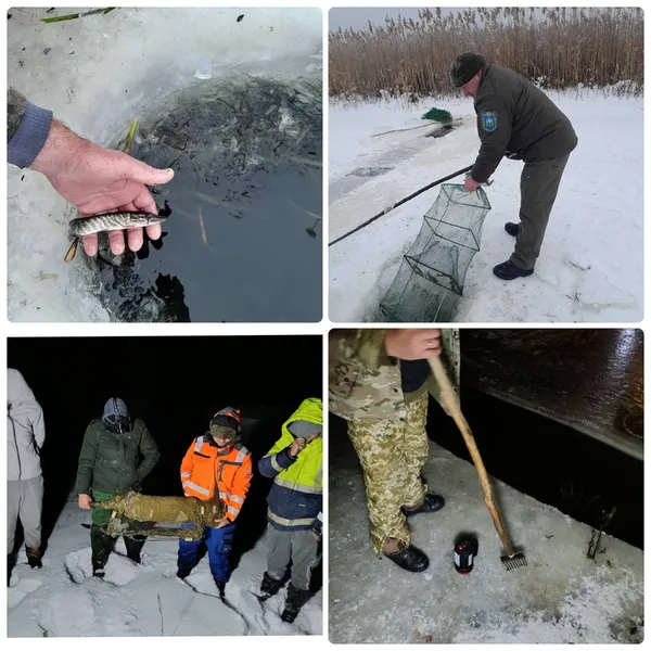 На водоймах Волині фіксують численні порушення рибальства