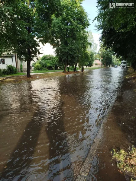Машини плавають: у Луцьку після невеликого дощу знову затопило вулиці (фото, відео)