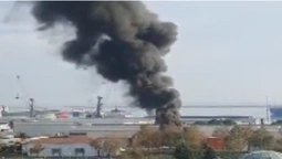 У турецькому порту вибухнув нафтовий танкер (відео)