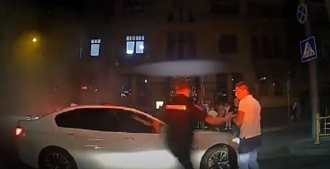 Як патрульні ловили дрифтера у центрі Луцька (відео)