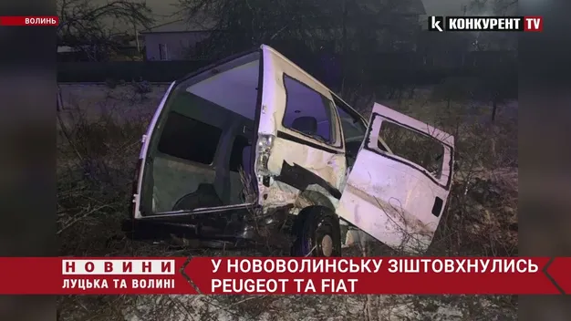 У Нововолинську в автотрощі постраждали п'ятеро людей (відео)