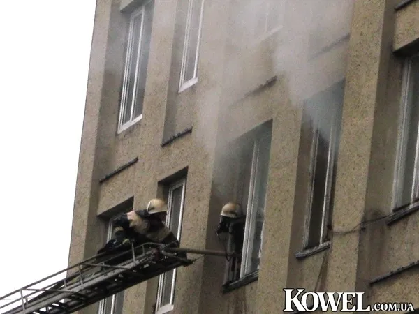 У ковельському готелі «Лісова пісня» – пожежа (фото) 
