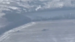 Бійці 14 ОМБр збили ворожий МІ-24 з особовим складом всередині (відео)