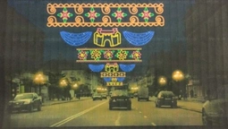 Як виглядатиме новорічна ілюмінація на центральній вулиці Луцька (фото)
