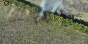 І маскування не допомогло: «князівська» бригада поділилась відео знищення ворожого танка (відео)