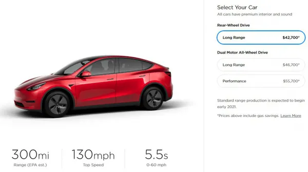 Компанія Tesla представила новий електрокар (фото)