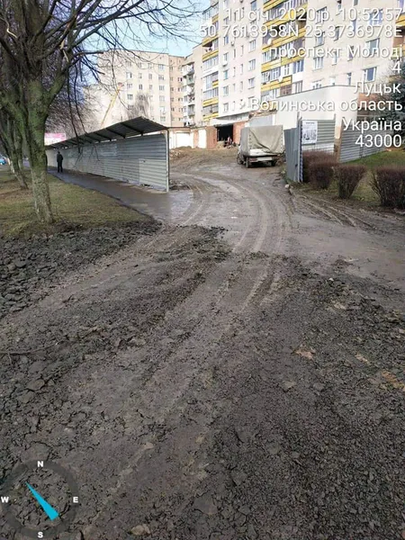 У Луцьку виконроба оштрафували за непомиті колеса (фото)