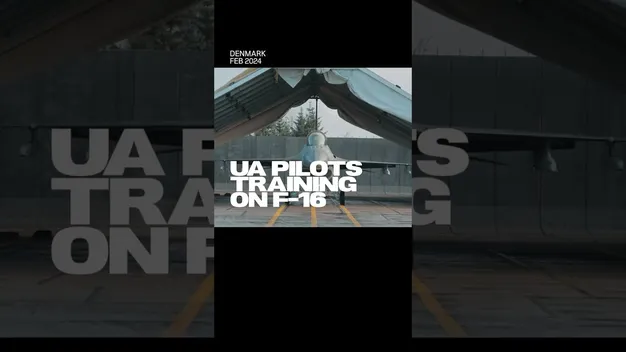 Зеленський показав тренування українських пілотів на F-16 (відео)