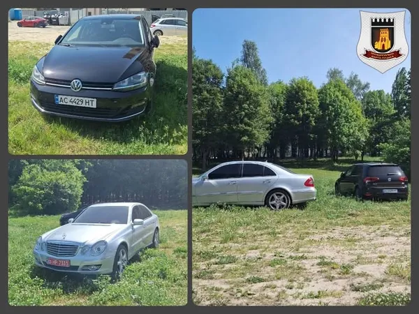Паркувалися на зеленій зоні: у Луцьку на Конякіна покарали водіїв-порушників (фото)