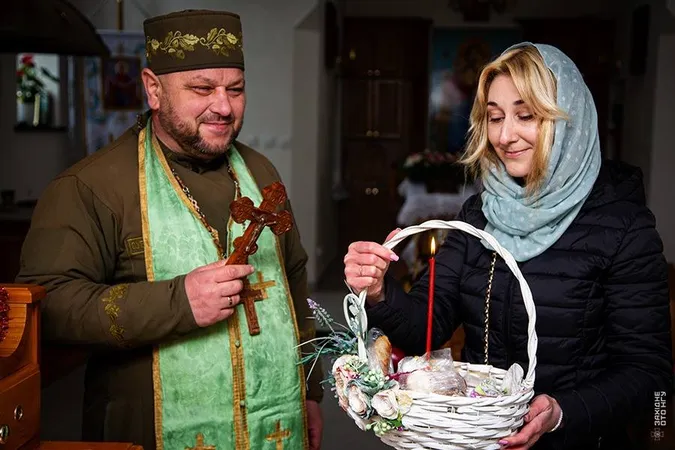 Як волинські нацгвардійці зустріли Великдень (фото)