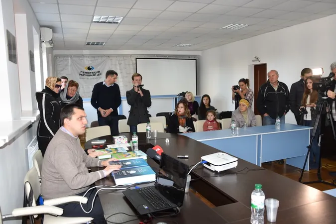 У Луцьку презентували студію друку шрифтом Брайля