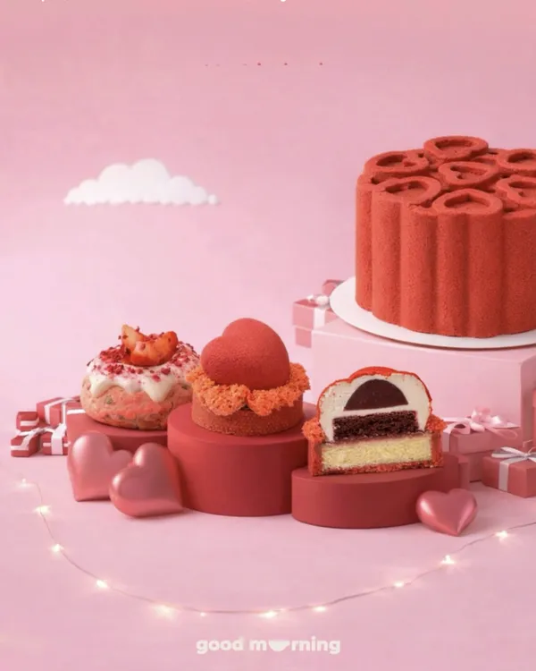 Кохання має смак: лімітовані десерти Good Morning до 14 лютого
