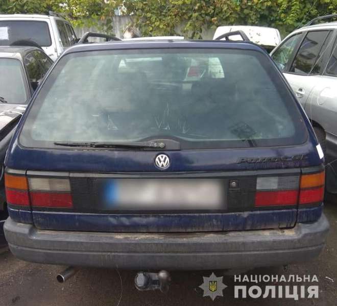 Спрацювала підсистема «Гарпун»: у Горохові затримали викрадений автомобіль (фото)