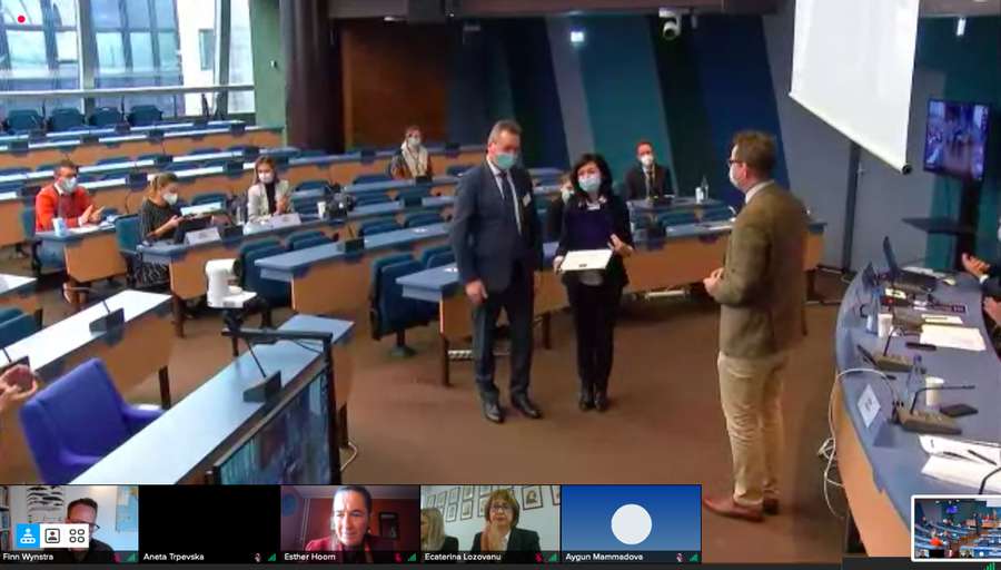 Луцький виш отримав відзнаку від Департаменту освіти Ради Європи (фото, відео)