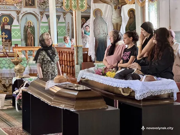 У Нововолинську попрощалися з учасником бойових дій Андрієм Биковим (фото)