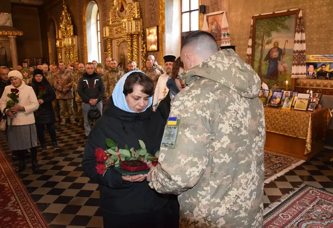 Рідним загиблих прикордонників з Волині вручили їхні посмертні нагороди