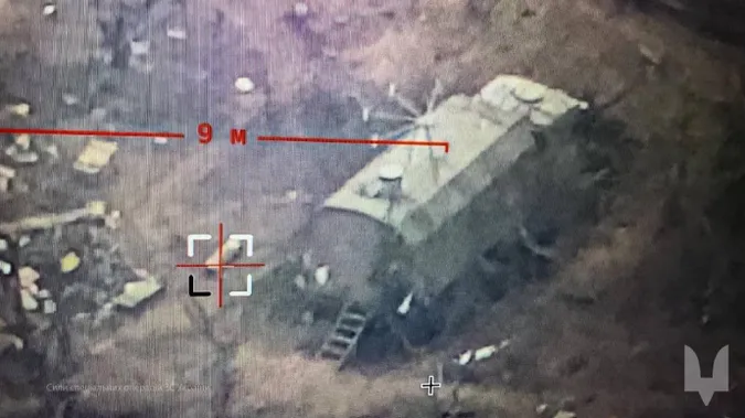 ССО і Сили оборони «хаймарснули» ворожого «Жителя» (відео)