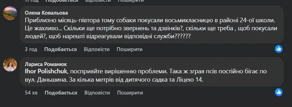 У Луцьку на ЛПЗ зграя собак покусала дитину – мешканці б'ють на сполох (фото)