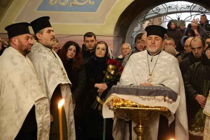 У Луцьку попрощалися з Федором Мельничуком та Сергієм Олексюком (фото)
