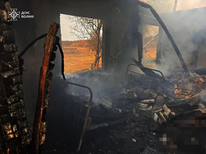 Смерть у вогні: на згарищі будинку знайшли тіло волинянина