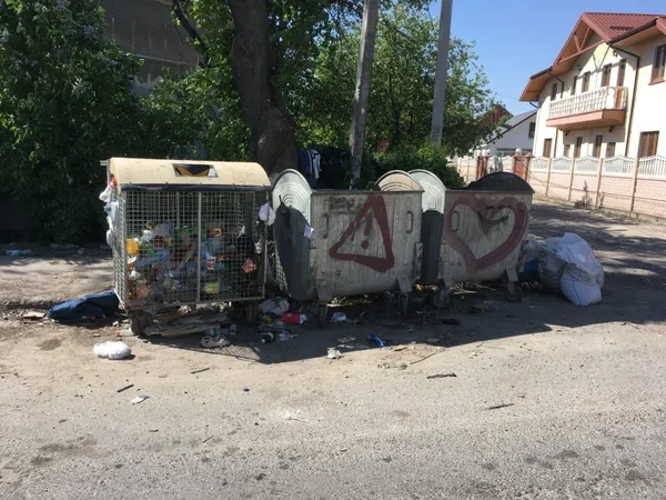 Лучанам бракує сміттєвих контейнерів (фото)