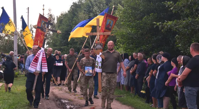 На Волині попрощались із захисником Олексадром Жилком (фото)