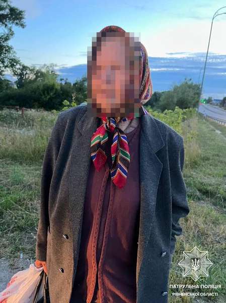 На трасі Київ – Чоп в сусідній області заблукала 85-річна бабуся з Волині (фото)