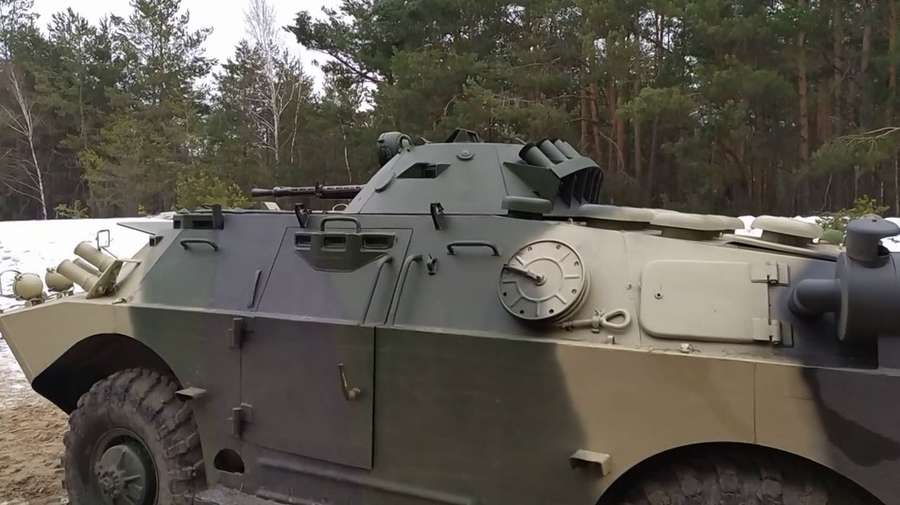 Волинські тероборонівці перетворили стару бронетехніку на сучасну бойову машину (відео)